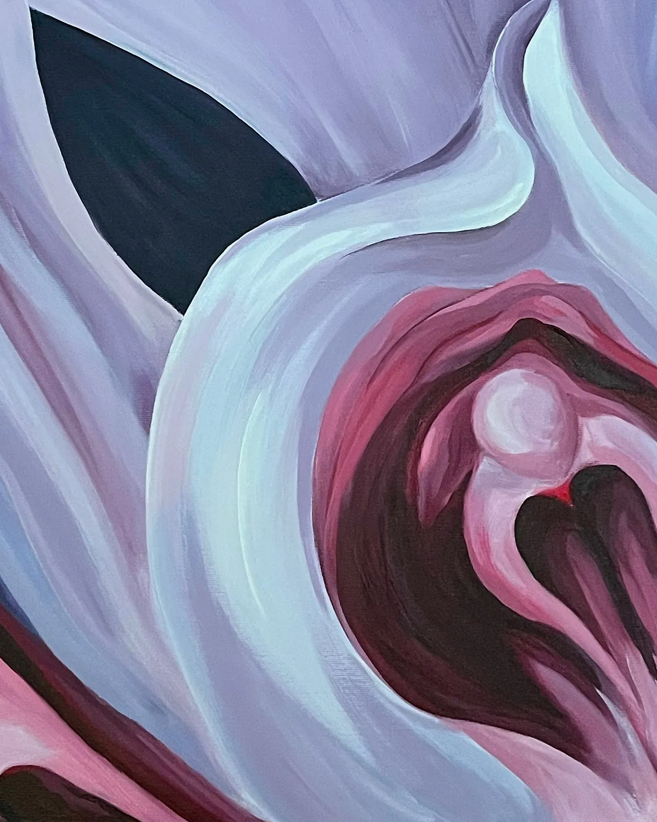 Image of Rhizanthella Gardneri by Olena Kulish , size: 60 x 60 cm, made of Acrylics on canvas, Painting medium, from Warsaw, priced at €600 Photo 2 of 4.