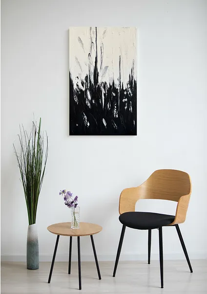 Image of Duality of Freedom by Olena Kulish , size: 80x50, made of Acrylics on canvas, feathers, Painting medium, from Warsaw, priced at €800 Photo 2 of 4.