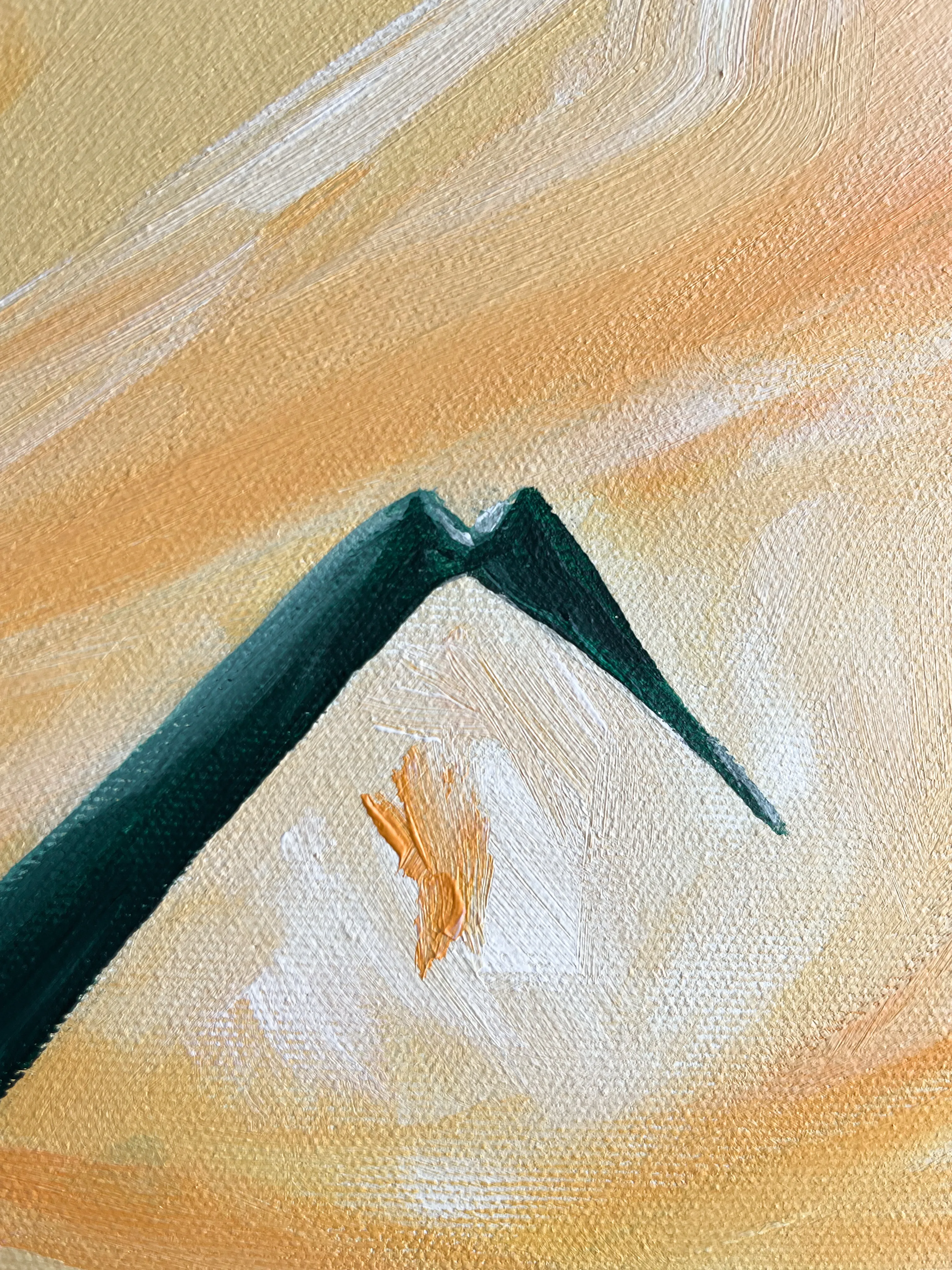Image of It Won’t Hurt At All by Olena Kulish , size: 80x60, made of Acrylics on canvas, Painting medium, from Warsaw, priced at €800 Photo 2 of 5.
