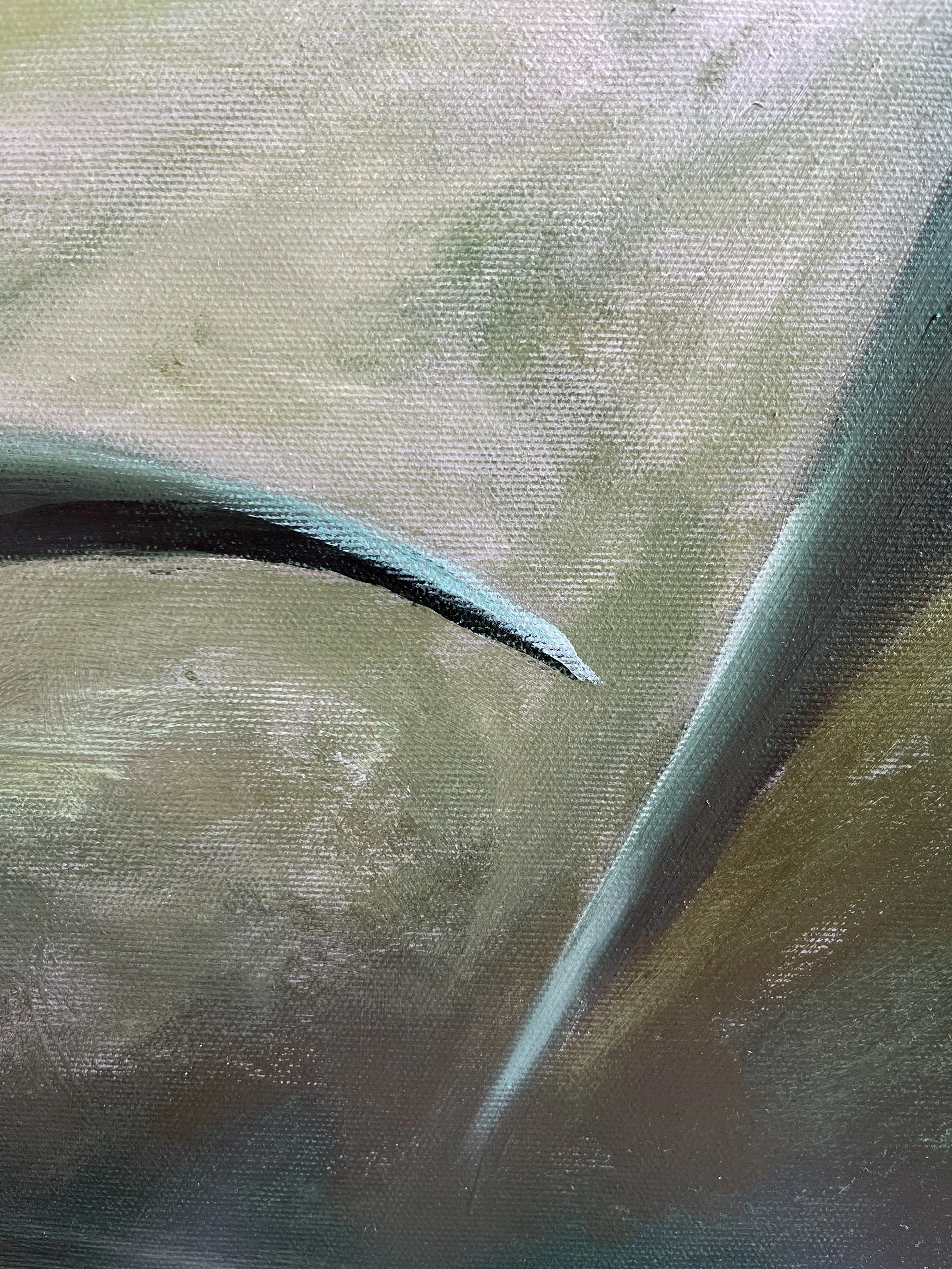 Image of It Won’t Hurt At All by Olena Kulish , size: 80x60, made of Acrylics on canvas, Painting medium, from Warsaw, priced at €800 Photo 5 of 5.