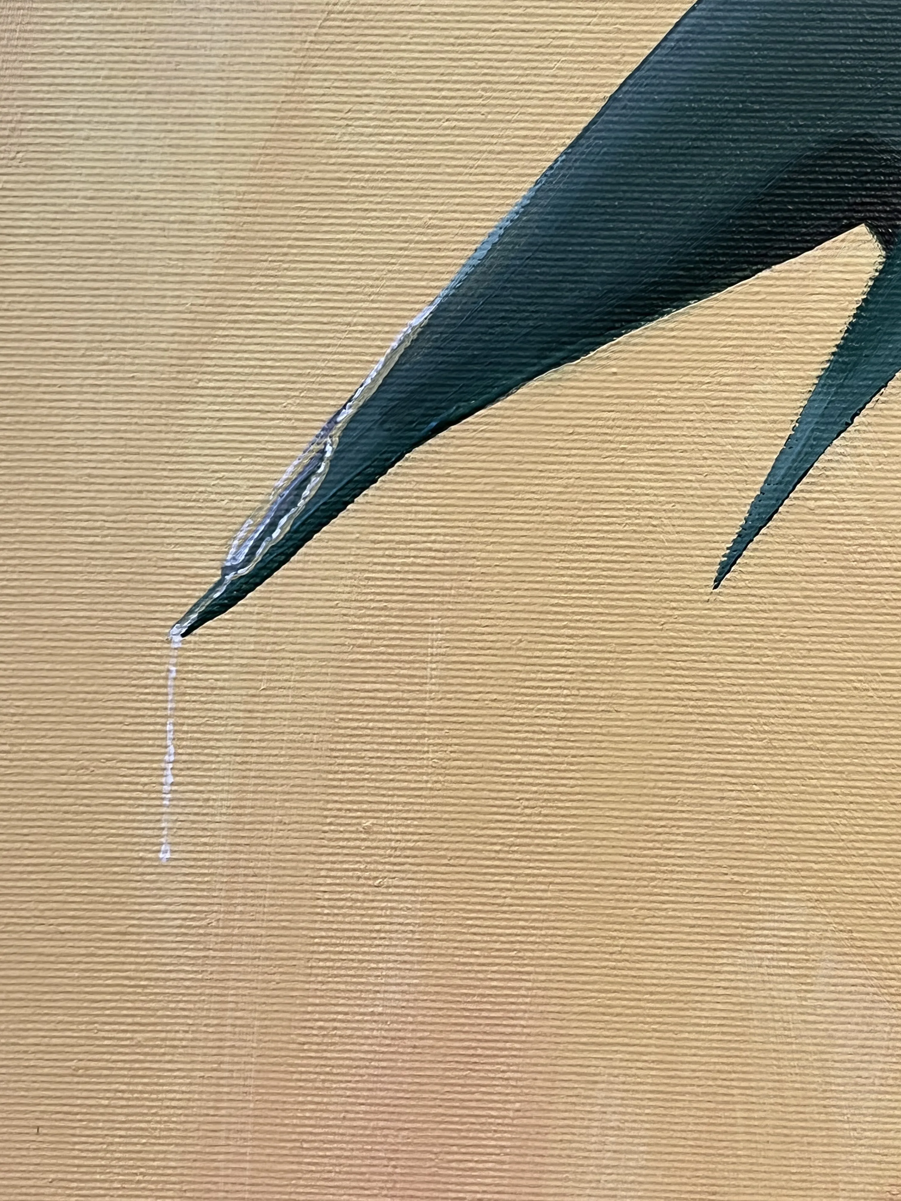 Image of Now It’s Just Us by Olena Kulish , size: 100x80, made of Acrylics on canvas, Painting medium, from Warsaw, priced at €850 Photo 2 of 6.